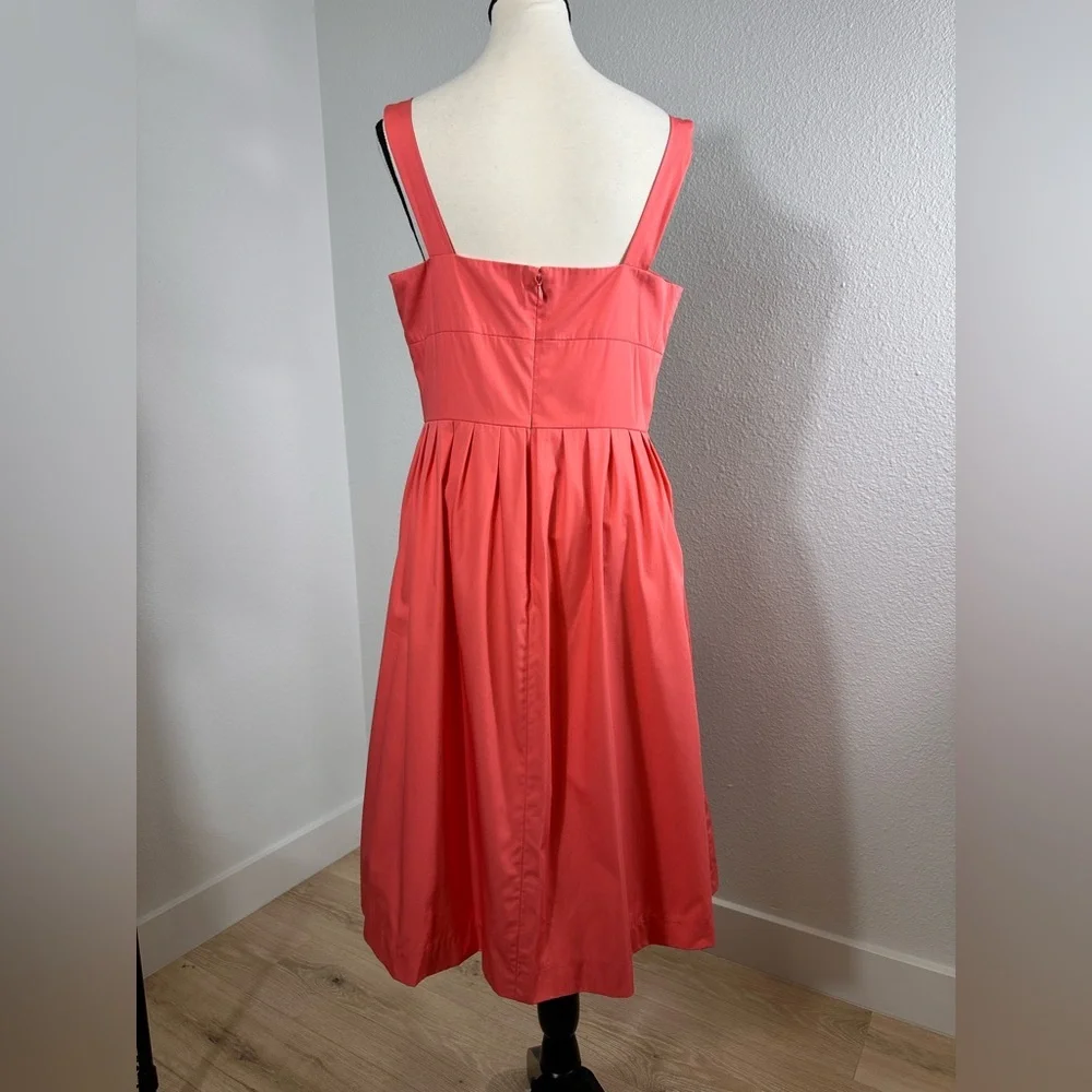 J. Crew Pink Midi Dress